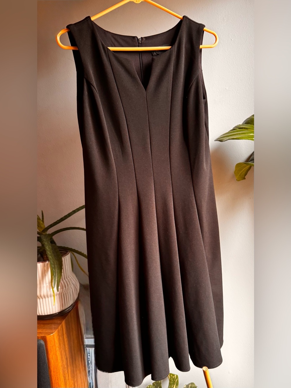 R&M Richards Black Midi Dress
